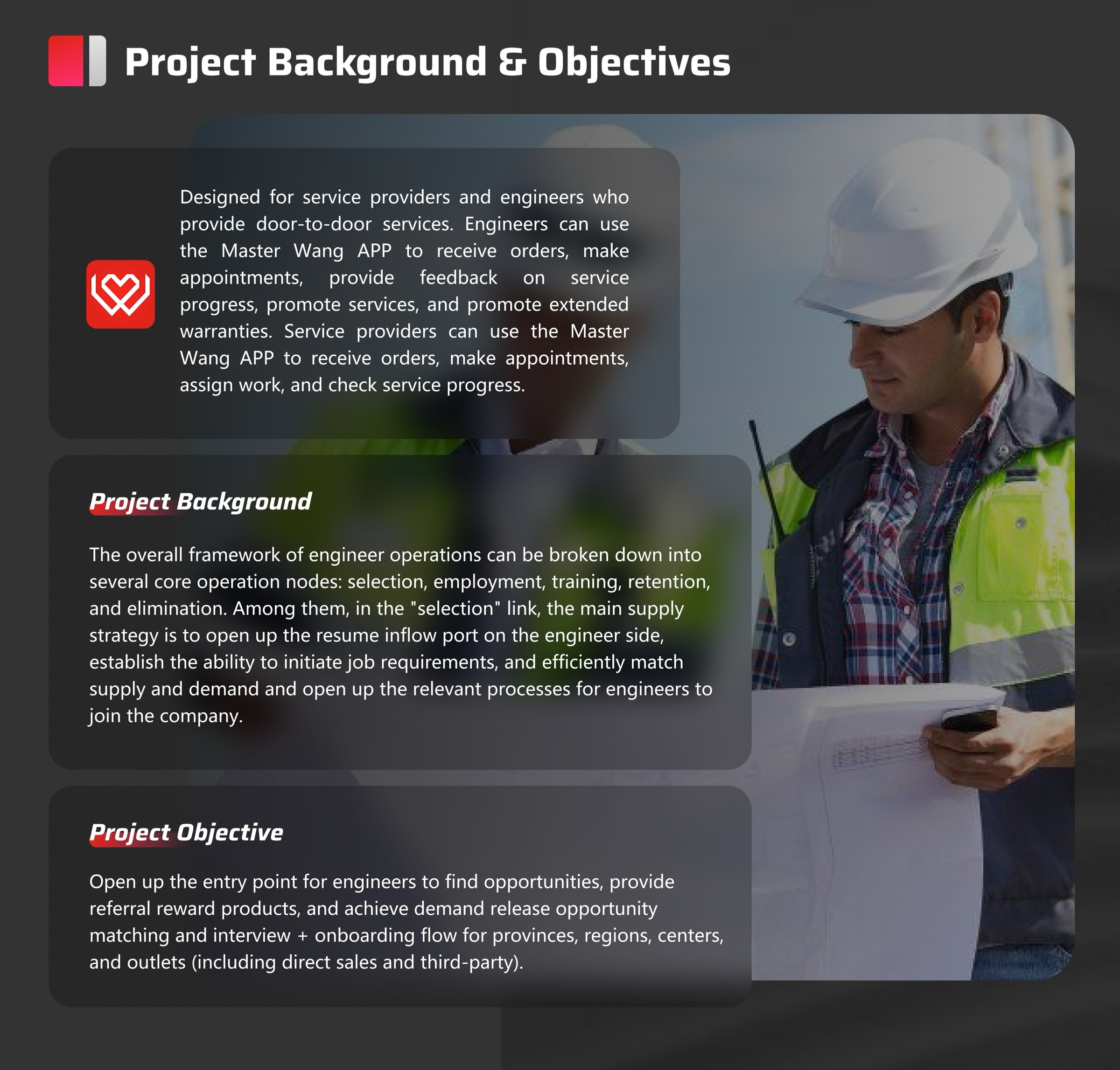 Project Background & Objectives